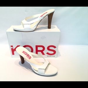 PREOWNED Michael Kors Malí leather sandals 9 1/2 M